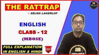 The Rattrap  Full Explanation  Class12  English  MBOSE [upl. by Novel]