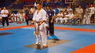 Kyokushin KO Nidan Tobi geri  Jonathan Gonzalez [upl. by Walke131]