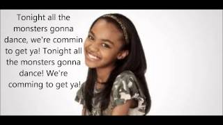 China Anne McClain Calling All The Monsters Lyrics [upl. by Ruiz383]