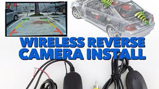 Alfa Romeo 4C Wireless Reverse Camera Install [upl. by Enniotna]