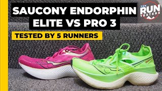 Saucony Endorphin Pro 3 vs Endorphin Speed 3  Full Endorphin Collection Revamp [upl. by Assila171]