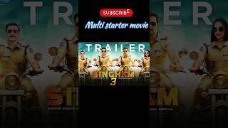 MULTI STARTER MOVIE 💥 SINGHAM 3 BOLLYWOOD 💁‍♀️ FILM TRAILER 📹 [upl. by Nats]