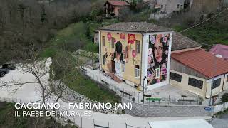 Cacciano  Il paese dei MURALES [upl. by Conias]