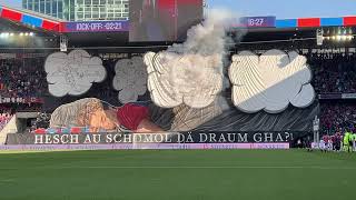 FC Basel vs LausanneOuchy «Hesch au schomol dä Draum gha»  01102023 [upl. by Nomla]