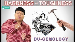 Diamonds Hardness VS Toughness हीरा hard होते हुए भी क्यों टूट जाता है [upl. by Adnima]