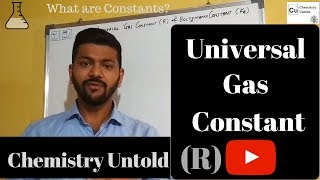 Universal Gas Constant and Boltzmann Constant  constant series 03 [upl. by Ellemrac]