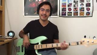 Panic at the Disco  Hey Look Ma I Made It Bass Cover Tab in Description [upl. by Ycat]