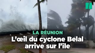 Cyclone Belal  lalerte rouge levée à La Réunion menaces sur lîle Maurice [upl. by Cirri]