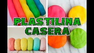 Cómo hacer plastilina casera Masa hecha con crémor tártaro Paso a paso con cocción de 15 minutos [upl. by Annotahs]