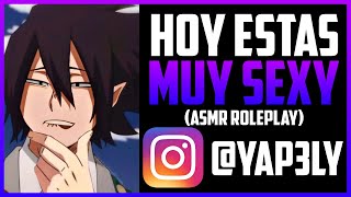 Tamaki y tú 💜🐙  ASMR Anime Español  ASMR Roleplay  Tamaki ASMR Español [upl. by Nynahs]