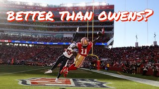 Is 49ers WR Brandon Aiyuk Better than Terrell Owens [upl. by Atsocal]