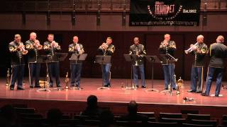 Army Band Trumpet Ensemble  Stars and Stripes Forever [upl. by Dranel]