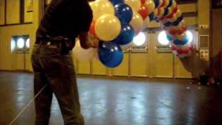 How to make a balloon arch [upl. by Wappes342]