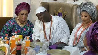 OONI OF IFE amp OLORI TOBI OGUNWUSI STORMS DR ELIZABETH JACK RICH SURPRISE BIRTHDAY DINNER PARTY [upl. by Etnoj]