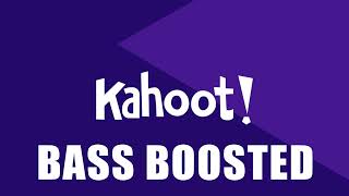 Kahoot Soundtrack Bass Boosted   1 hour [upl. by Oren]