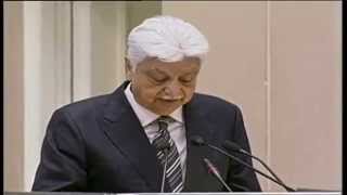 Shri Azim Premji Chairman Wipro Limited addressing at quotMake in Indiaquot global initiative [upl. by Orlov]