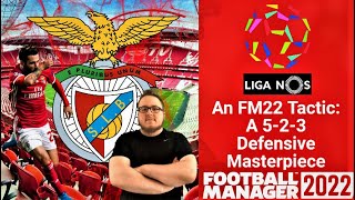 523 Defensive Masterpiece FM22 Tactic [upl. by Pennebaker155]