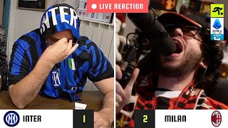 INTERMILAN 12 LIVE REACTION  “INTERISTA DIVENTI PAZZOOO000OOO”  TIFOSIAMO [upl. by Aicnetroh]