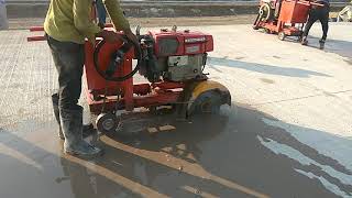 concrete cutter machine construction civilengineering machinery machine compactors compactos [upl. by Aerdnahc]