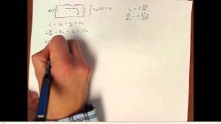 ENGR 313  0621 Series RLC Circuit Step Input Response Example [upl. by Nuhsal]