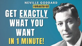 Neville Goddard  Get Exactly What You Want in Life In 1 Minute  Law of Assumption Subtitles [upl. by Htez]