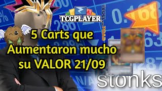 Vamos a ver cuanto subieron de valor las cartitas en YuGiOh TCG Exodia  Jurrac [upl. by Wiltshire]