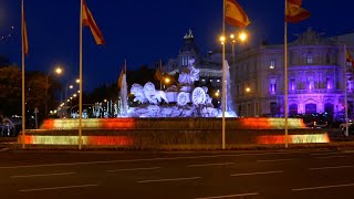 Iluminación Navideña Madrid 2021  2022 [upl. by Sperry916]