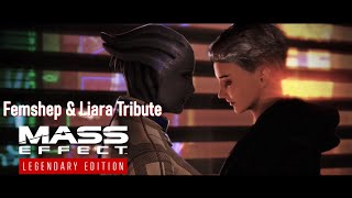 Femshep amp Liara Tribute  Mass Effect Legendary Edition [upl. by Cutter443]