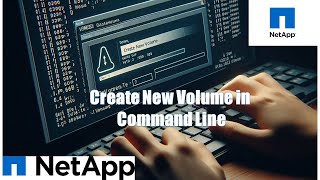 Ontap Netapp Create New Volume in Command Line netapp [upl. by Alyled]