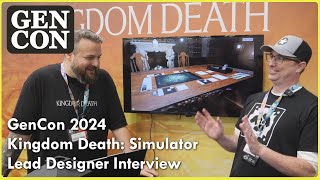 GenCon 2024  Kingdom Death Simulator Lead Designer Interview [upl. by Morgana]