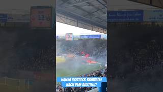 Hansa Rostock  SC Paderborn  Rostockfans mit Krawalle nach Abstieg 190524 [upl. by Itsym867]