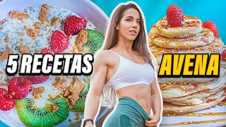 Desayunos Con AVENA Para Ganar MASA MUSCULAR [upl. by Leeth]