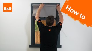 How to put up a roller blind [upl. by Piwowar]