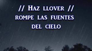 haz llover con letra [upl. by Isdnil]