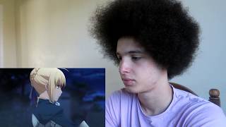 FIRST TIME WATCHING SABER VS LANCER REACTION [upl. by Brinson]