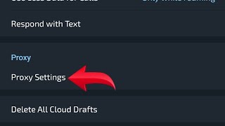 Telegram mein proxy on off kaisa kare How to turn on off proxy in telegram [upl. by Karas20]