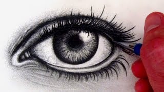 How to Draw a Realistic Eye [upl. by Bozuwa]