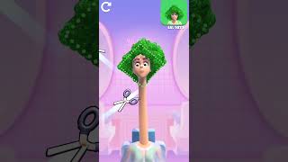 Haircut Stylist Level1071 funnygame viralshorts [upl. by Essilec]