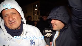 OM  PSG 03  Mbappé Bailly Titre de Champion La réaction à chaud des supporters Marseillais [upl. by Llerdnod]