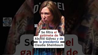 El gabinete de Xóchitl Gálvez supera al de la Presidenta Claudia Sheinbaum 😱🤣 [upl. by Benia991]