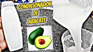 COMO FAZER CONDICIONADOR DE ABACATE CASEIRO COM APENAS 3 INGREDIENTES SUPER FÁCIL E RÁPIDO [upl. by Suirrad]