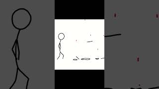 Land Mine Stickman Death shorts stickman stickdeath rocks [upl. by Edaw515]