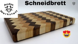 Schneidebrett selber machen  Nussbaum Kirsche Weißbuche 😍 [upl. by Dot]