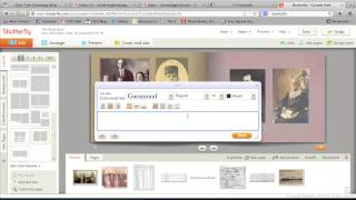 Using Shutterfly to Create a Memory Book Tutorial 3 [upl. by Soren]