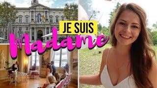 BECOMING MADAME  Getting Married in France  My French Civil ceremony [upl. by Noynek653]