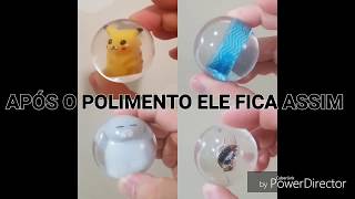 COMO FAZER ESFERA DE CRISTAL COM RESINAETERNIZEI O CORDÃO UMBILICAL DA MINHA FILHA [upl. by Merlin]