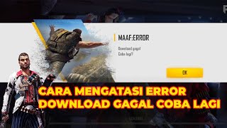 Cara Mengatasi Error FF Download Gagal Coba Lagi [upl. by Nayrb]