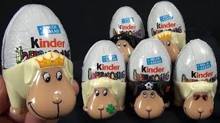 Kinder Überraschung  Oster Schafe mit Eierbecher Kinder Surprise [upl. by Nivat]