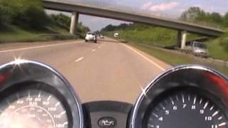 Suzuki bandit 600 k3 acceleration top speed [upl. by Etnelav]