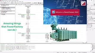 4 LoadFlow analysis DigSilent  Basic Features  Part 2 [upl. by Yelhsa]